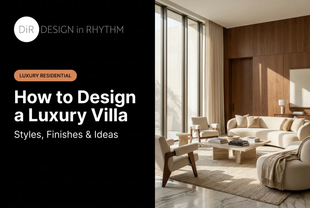 How to Design a Luxury Villa: Styles, Finishes & Ideas