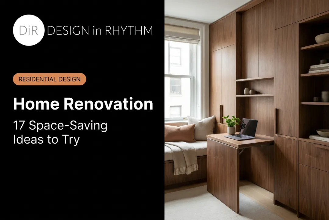 Home Renovation: 17 Space-Saving Ideas to Try