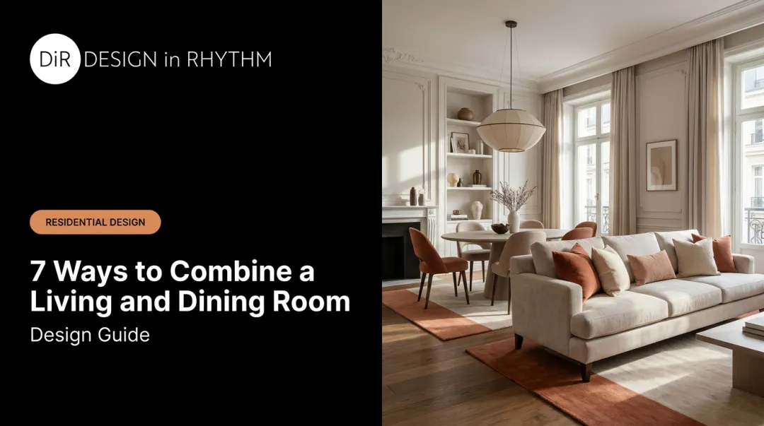 7 Ways to Combine a Living and Dining Room: Design Guide
