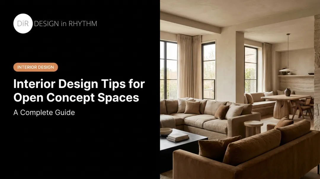 Interior Design Tips for Open Concept Spaces: A Complete Guide