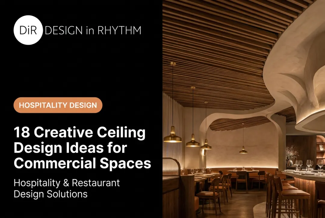 18 Creative Ceiling Design Ideas for Commercial Spaces