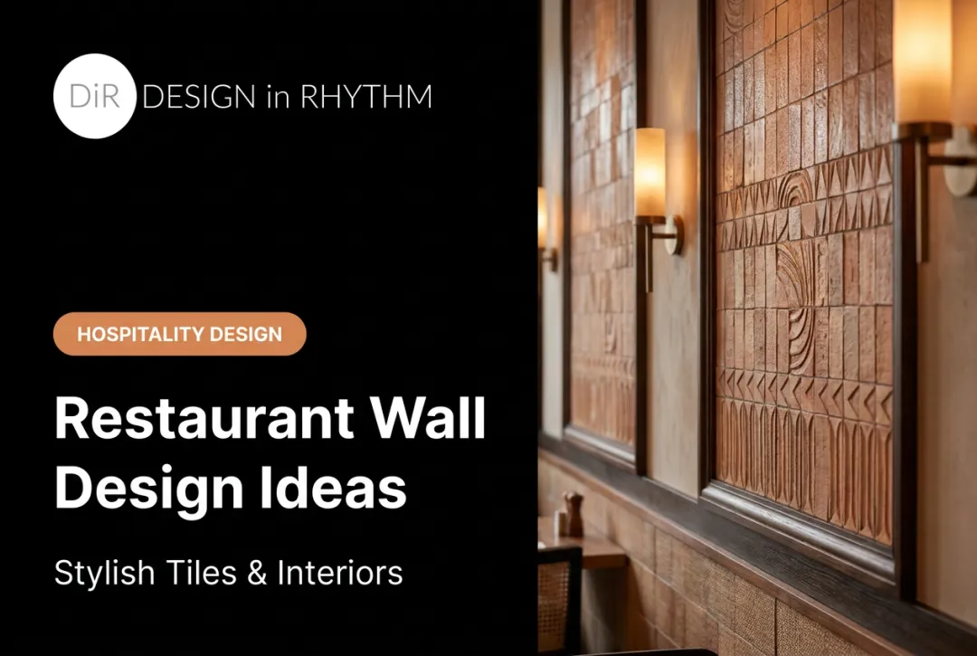Restaurant Wall Design Ideas: Stylish Tiles & Interiors