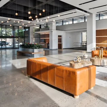 Luxury commercial interior lounge in Scottsdale