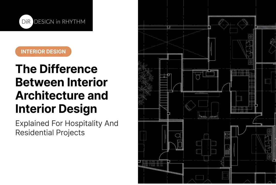 The Difference Between Interior Architecture and Interior Design