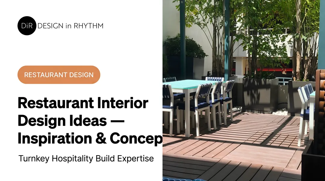Restaurant Interior Design Ideas — Inspiration &amp; Concepts