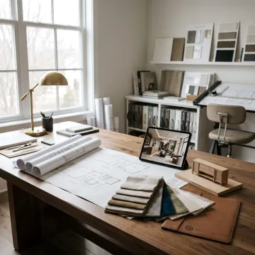 Custom interior design and construction planning