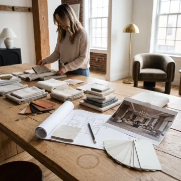 Luxury design-build interior concept