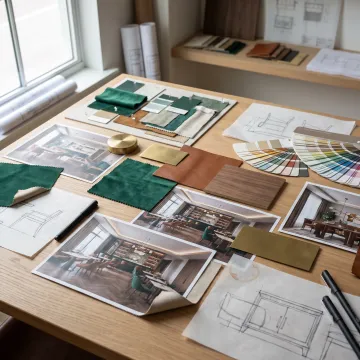 Custom interior design concept presentation