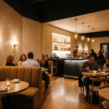 Modern restaurant interior design
