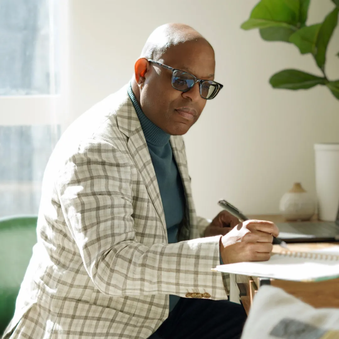 Portrait of Jon Wheat, Founder and Creative Director of Design in Rhythm