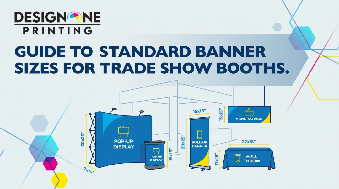 Guide to Standard Banner Sizes for Trade Show Booths