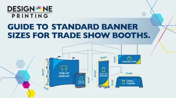 Guide to Standard Banner Sizes for Trade Show Booths
