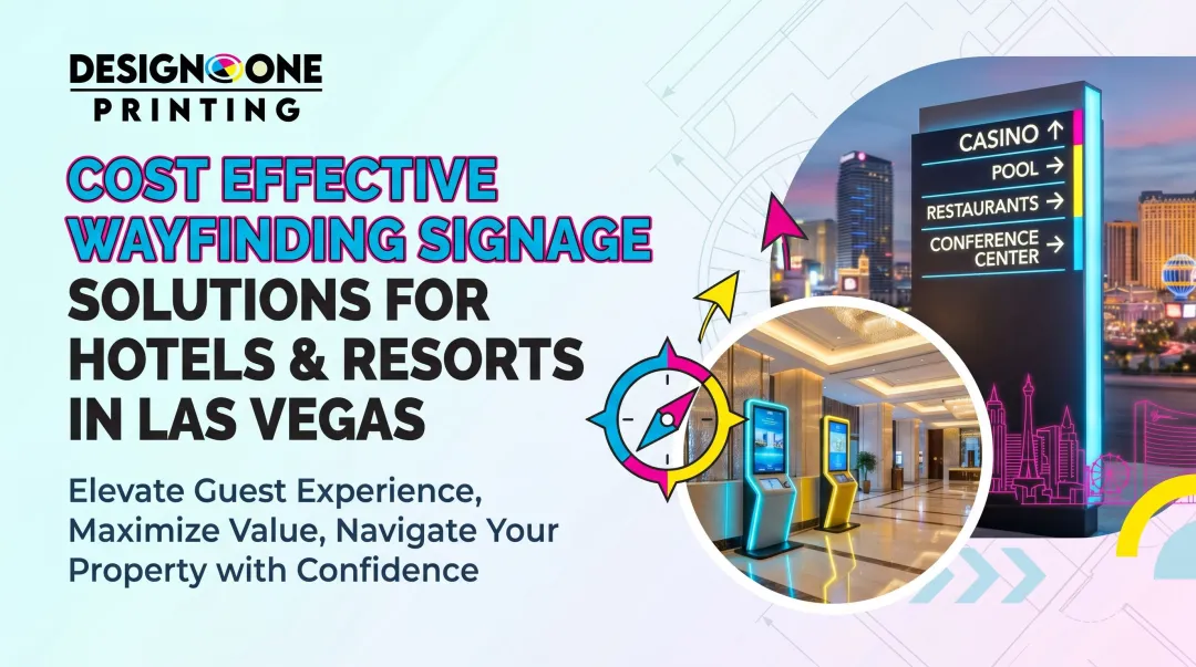 Cost Effective Wayfinding Signage Solutions for Hotels & Resorts in Las Vegas