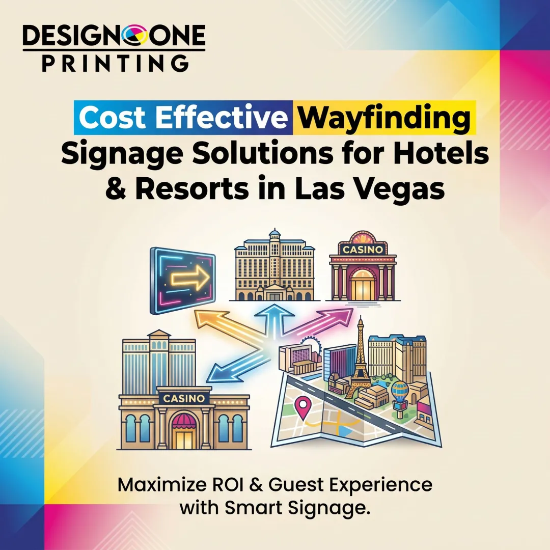 Cost Effective Wayfinding Signage Solutions for Hotels & Resorts in Las Vegas