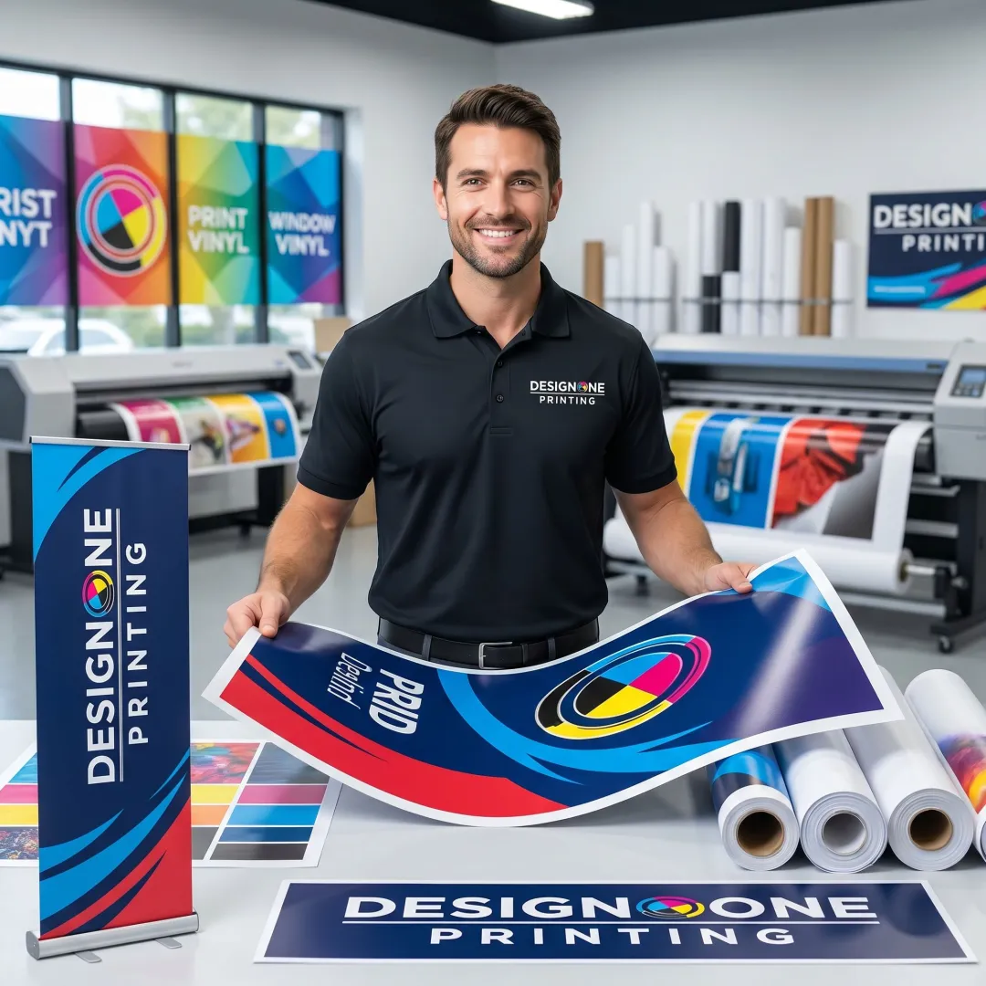 Custom large format signage and graphics production
