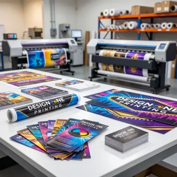 Graphic design and printing materials for a Las Vegas business