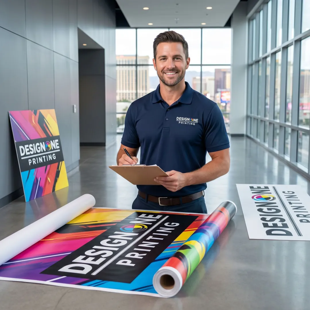 Commercial banner and signage production