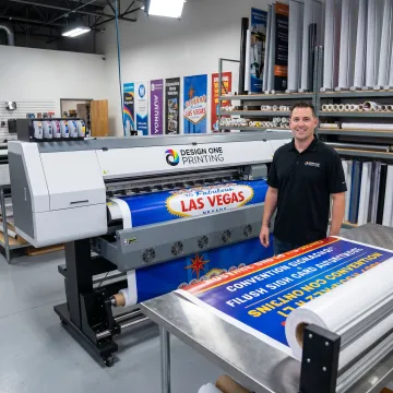 Large format graphics printing for Las Vegas business signage
