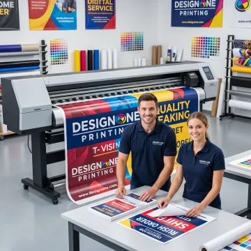 Same-day business banner printing