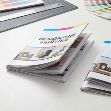 Custom saddle stitch catalog booklet