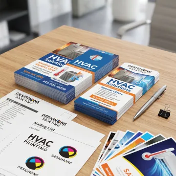 HVAC direct mail marketing materials for local businesses
