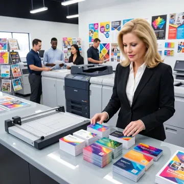 Same-day business cards printed in Las Vegas