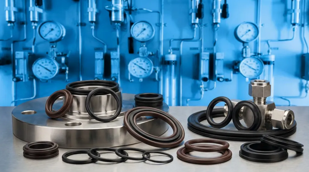 HNBR elastomer seals and O-rings used in high-temperature industrial applications