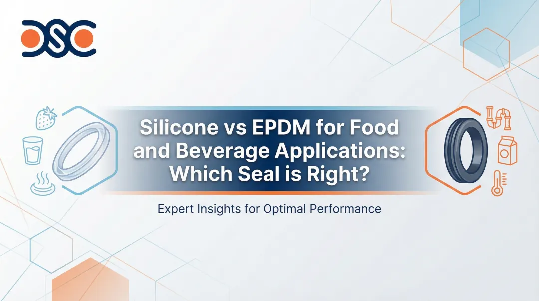 Cover image for Silicone vs EPDM for Food and Beverage Applications: Which Seal is Right?