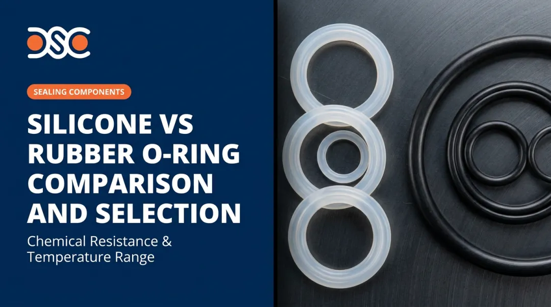 Silicone vs Rubber O-Ring Comparison and Selection