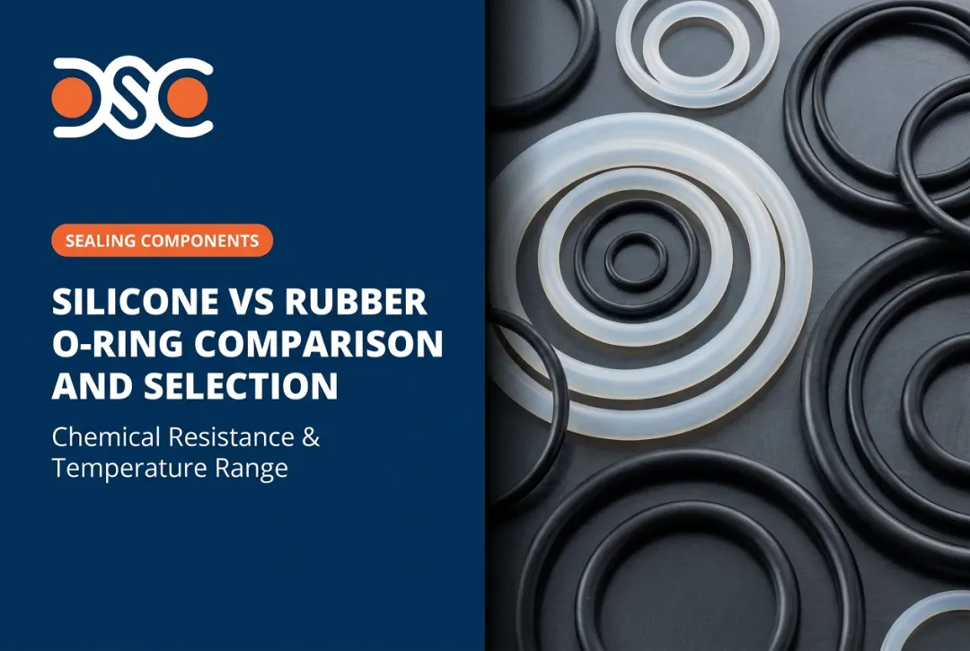 Silicone vs Rubber O-Ring Comparison and Selection