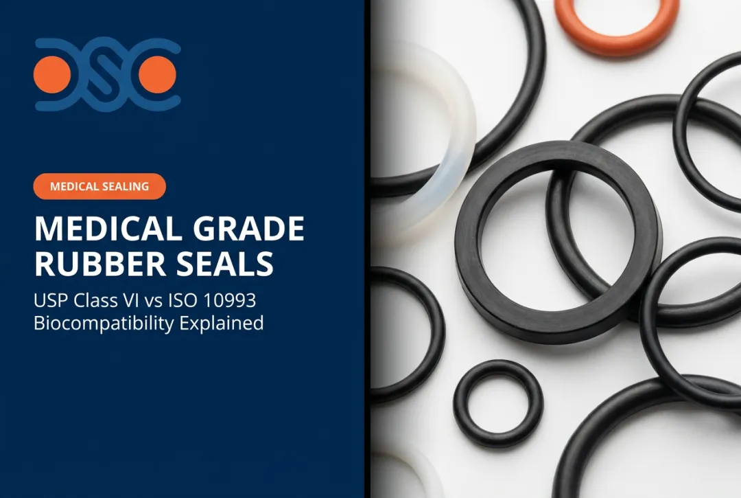 Medical Grade Rubber Seals: USP Class VI vs ISO 10993 Biocompatibility Explained