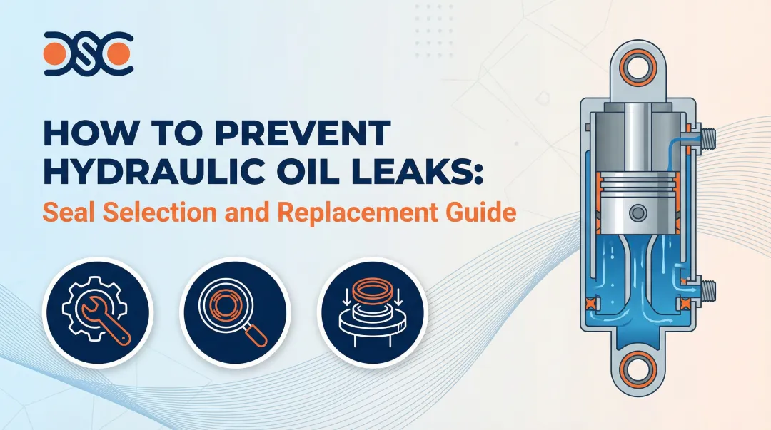 Cover image for How to Prevent Hydraulic Oil Leaks: Seal Selection and Replacement Guide