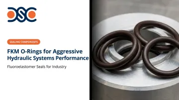 FKM O-Rings for Aggressive Hydraulic Systems Performance