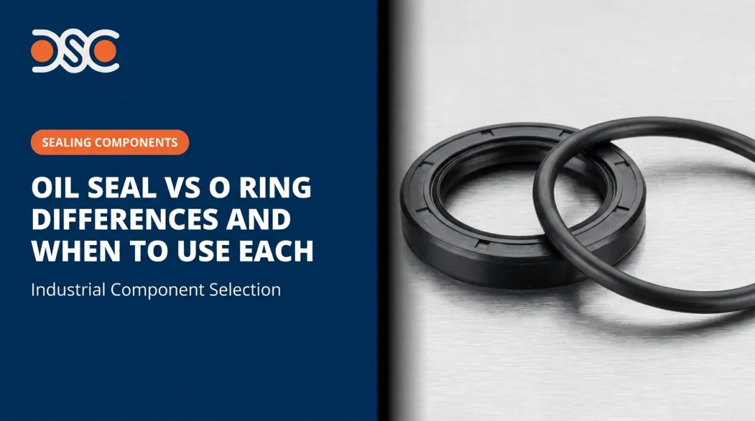 Oil Seal vs O Ring Differences and When to Use Each