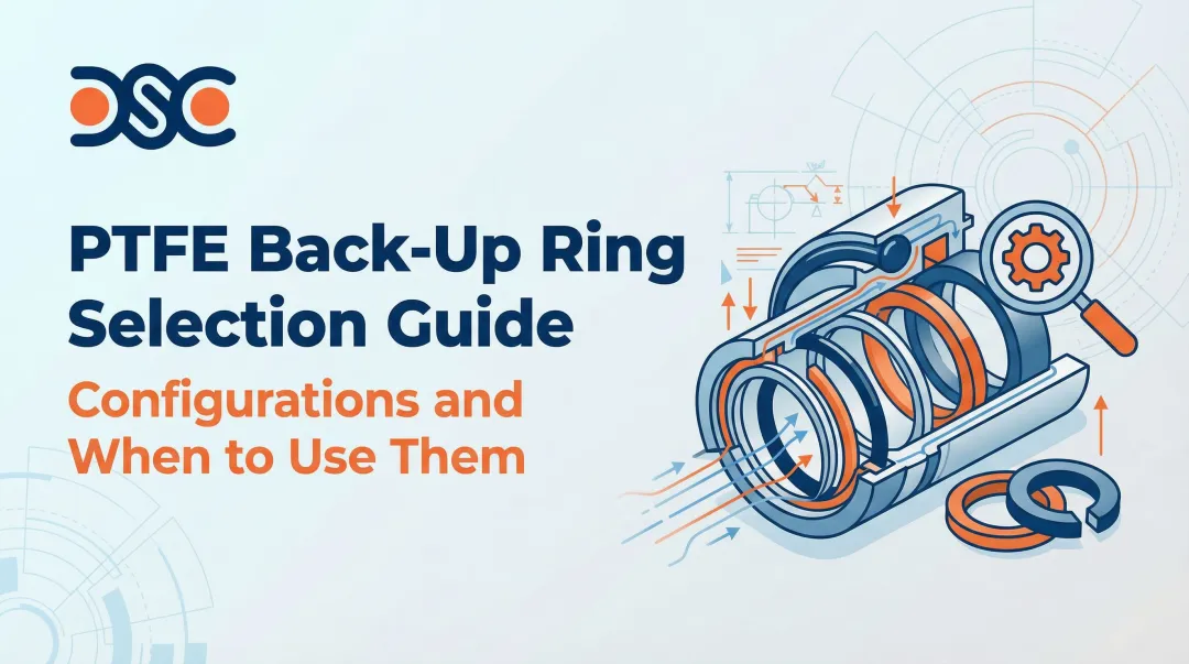 Cover image for PTFE Back-Up Ring Selection Guide: Configurations and When to Use Them