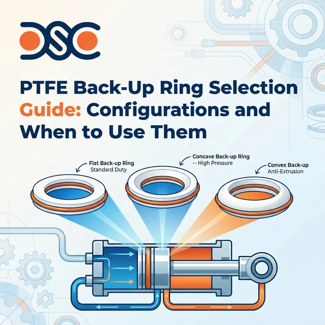 PTFE Back-Up Ring Selection Guide: Configurations and When to Use Them