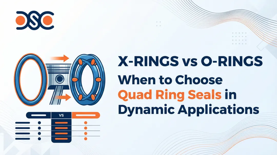 Cover image for X-Rings vs O-Rings: When to Choose Quad Ring Seals in Dynamic Applications