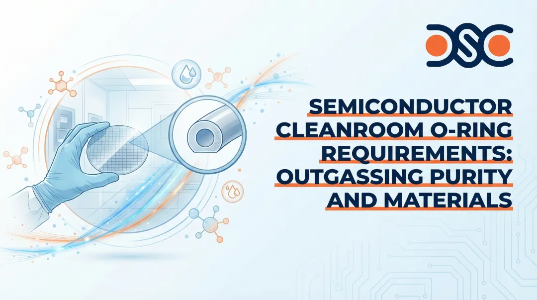 Cover image for Semiconductor Cleanroom O-Ring Requirements: Outgassing Purity and Materials