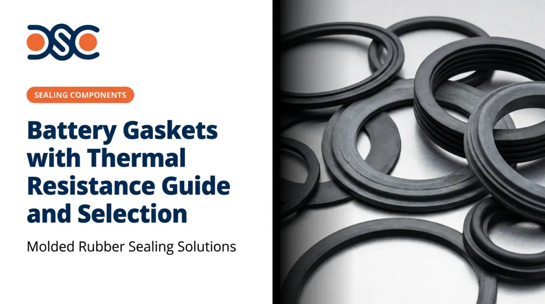 Battery Gaskets with Thermal Resistance Guide and Selection