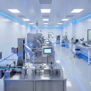 Cleanroom manufacturing of pharmaceutical seals with quality testing