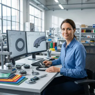 Custom gasket design and prototyping process