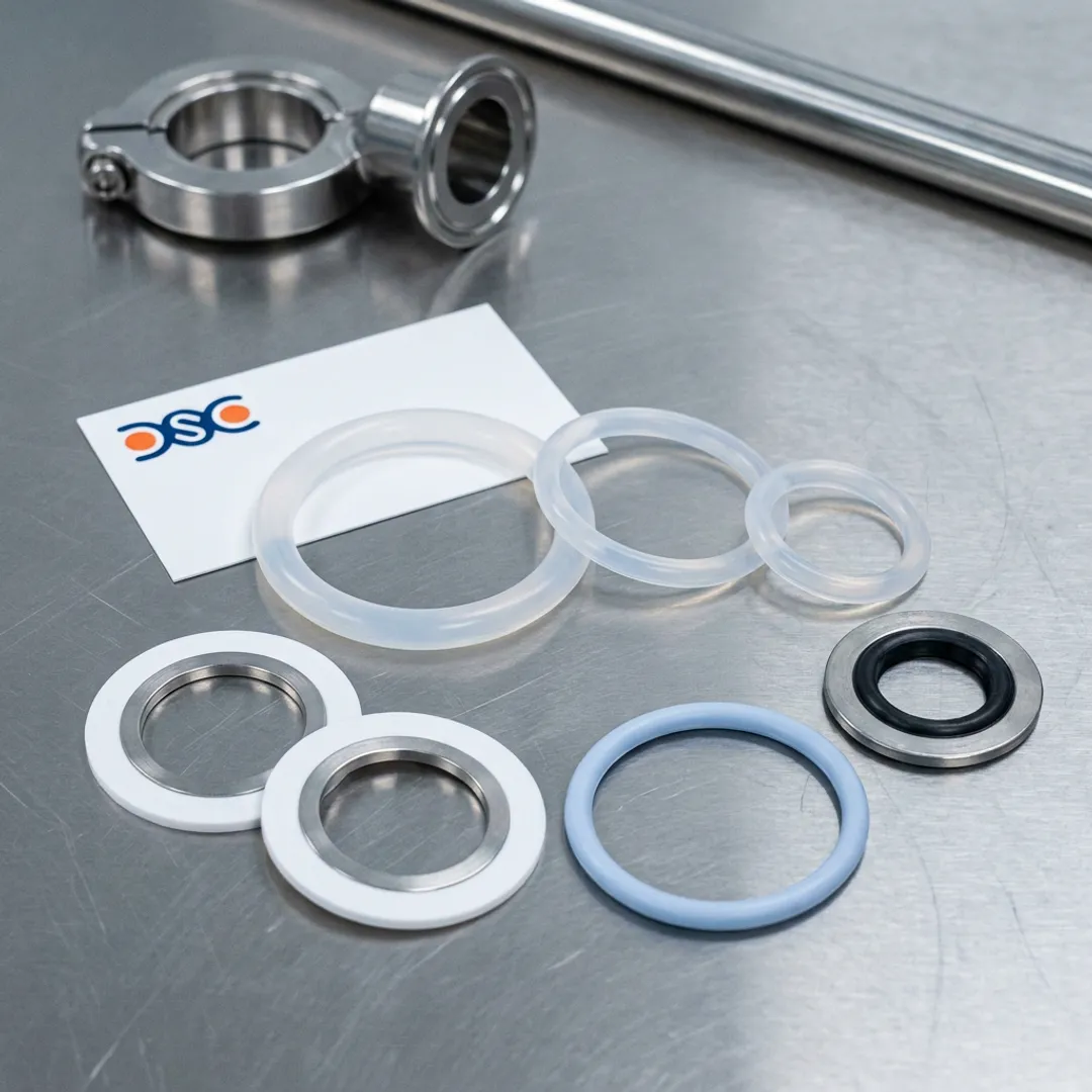 Biopharmaceutical equipment seals in a clean production setting