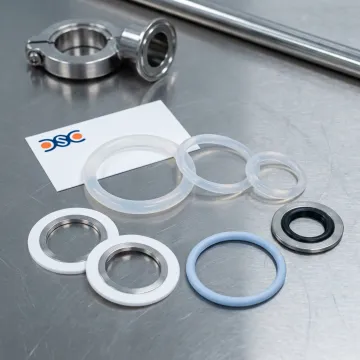 Biopharmaceutical equipment seals in a clean production setting