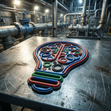 High-pressure wellhead sealing components for oil and gas applications