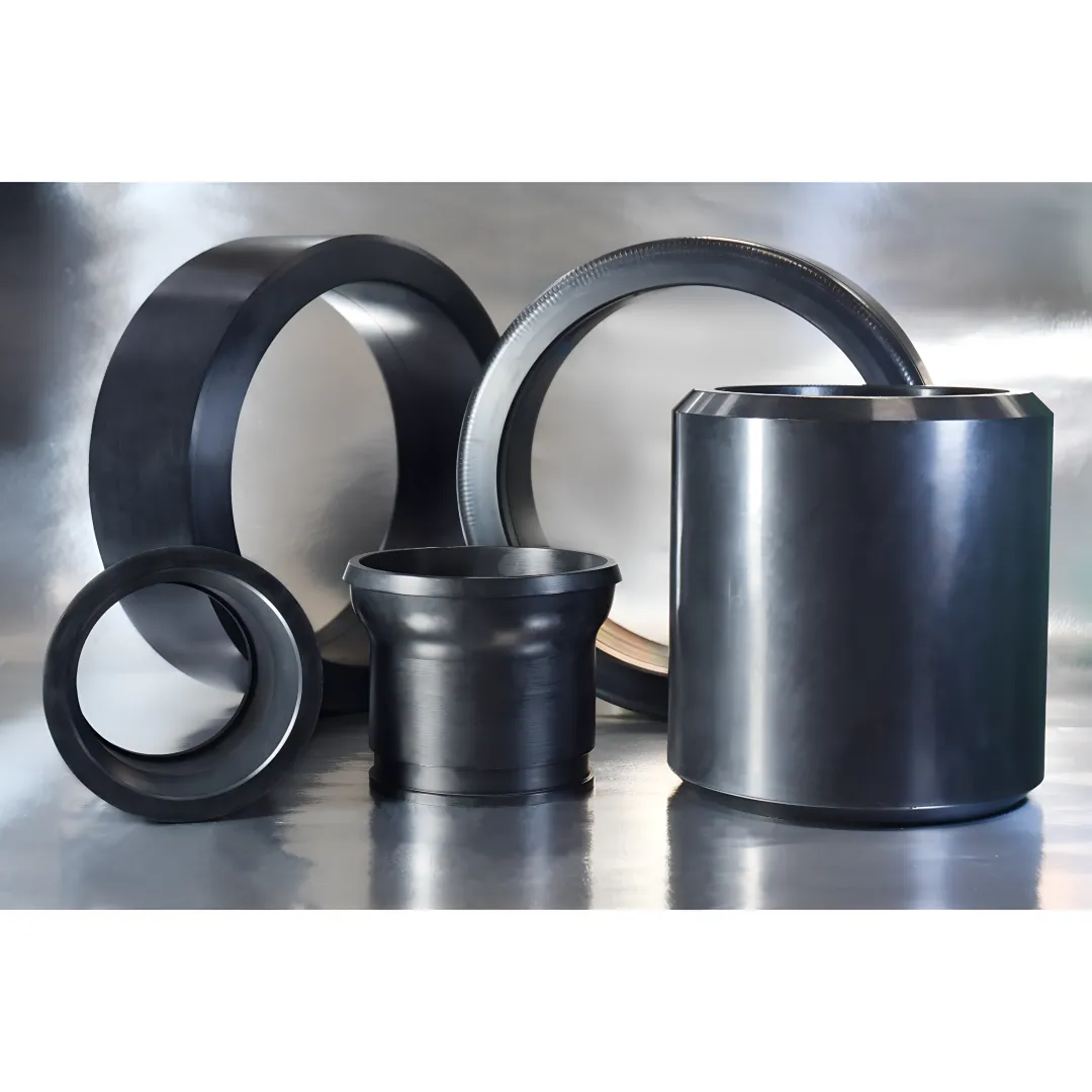 Precision packer elements and oilfield well intervention seals on an industrial workbench