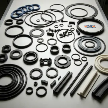 Custom molded rubber seals and components