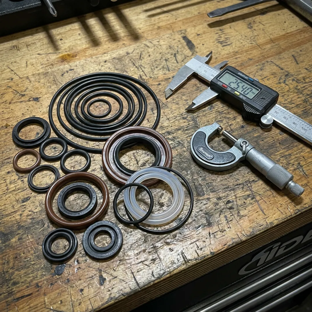 Precision industrial rubber seals and O-rings