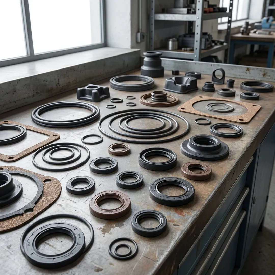 Industrial sealing components and machinery spare parts