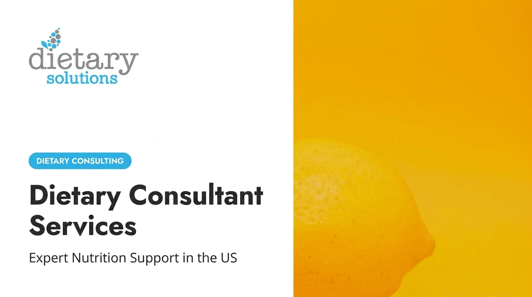 Dietary Consultant Services: Expert Nutrition Support in the US