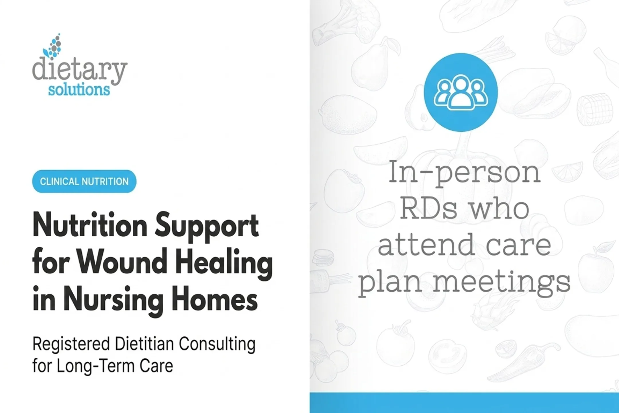 Nutrition Support for Wound Healing in Nursing Homes